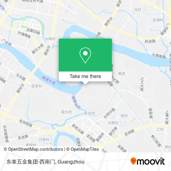 东泰五金集团-西南门 map