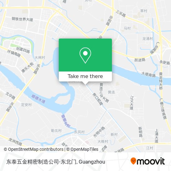 东泰五金精密制造公司-东北门 map