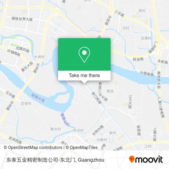 东泰五金精密制造公司-东北门 map