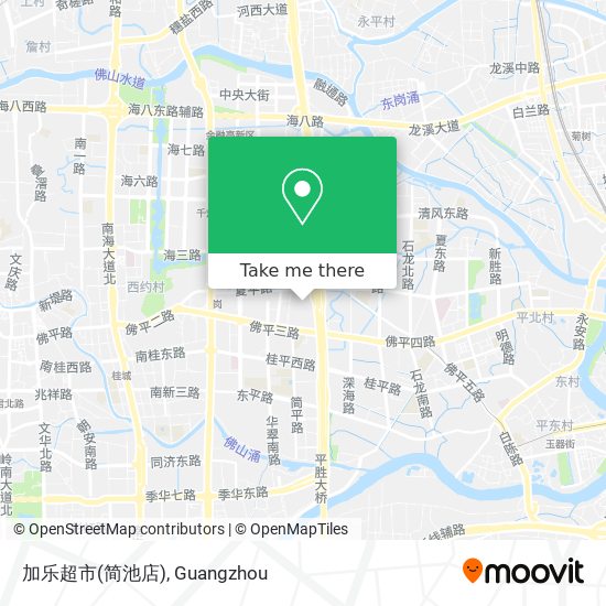 加乐超市(简池店) map