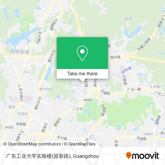 广东工业大学实验楼(迎新路) map