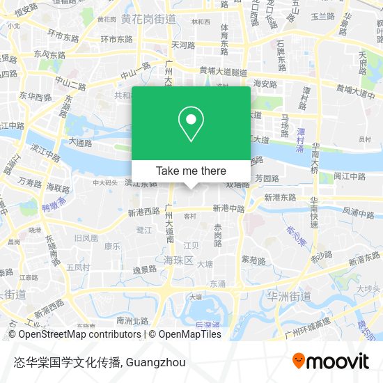 恣华棠国学文化传播 map