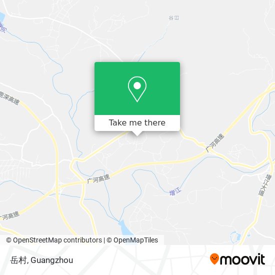 岳村 map