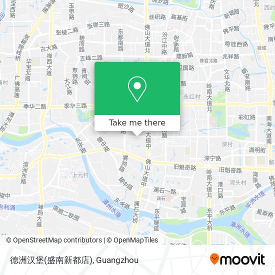 德洲汉堡(盛南新都店) map