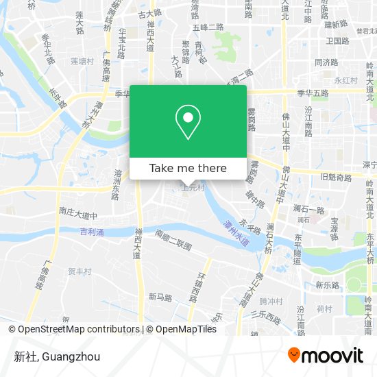 新社 map