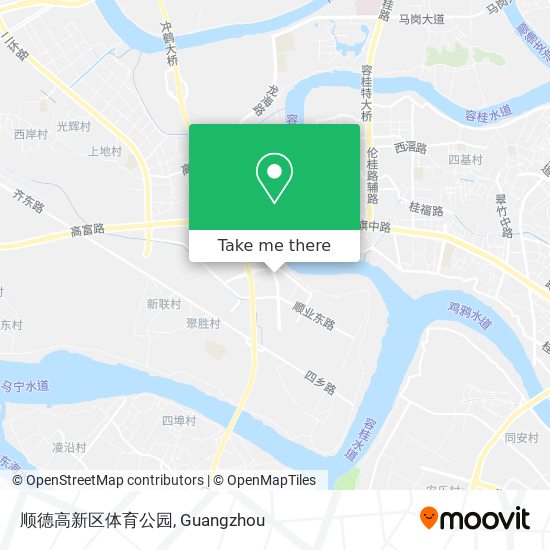 顺德高新区体育公园 map