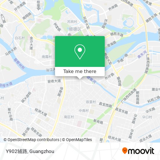 Y902辅路 map