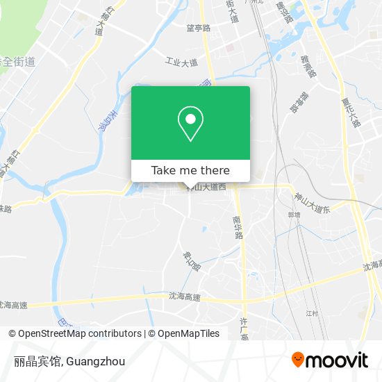 丽晶宾馆 map