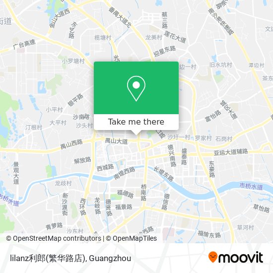 lilanz利郎(繁华路店) map