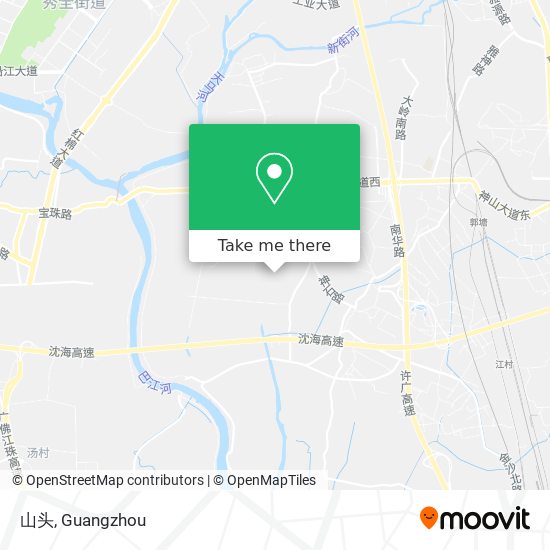 山头 map