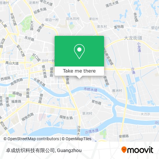 卓成纺织科技有限公司 map