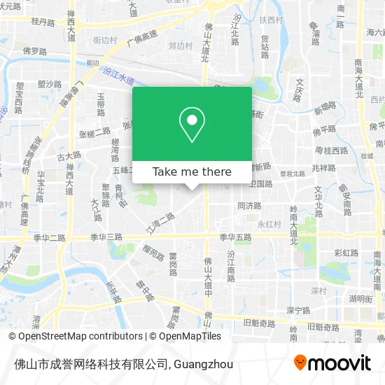 佛山市成誉网络科技有限公司 map