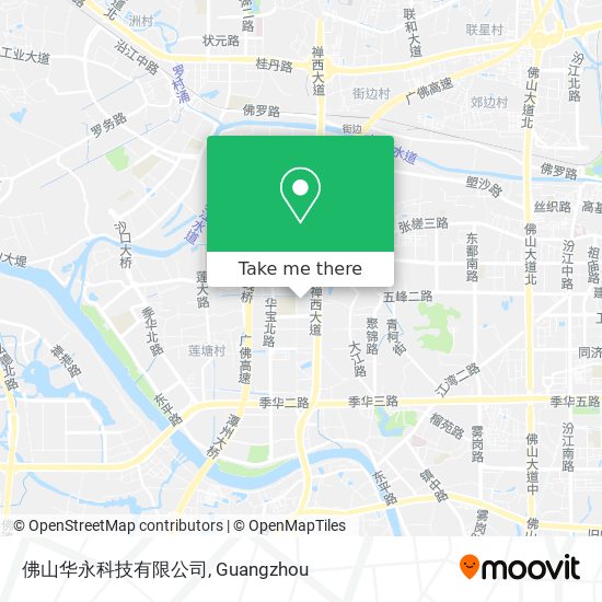 佛山华永科技有限公司 map