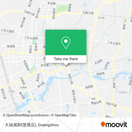 大福湘厨(莲塘店) map