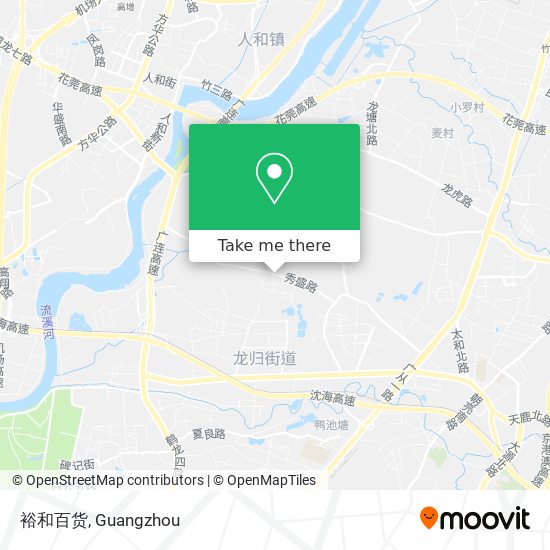 裕和百货 map