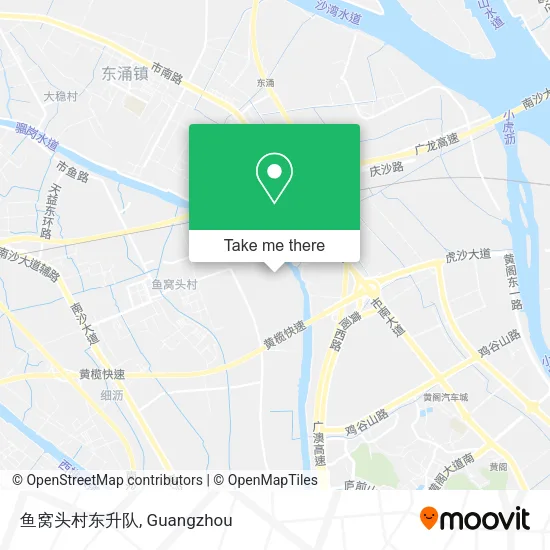 鱼窝头村东升队 map