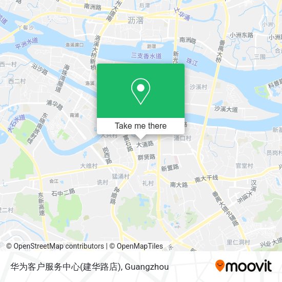 华为客户服务中心(建华路店) map
