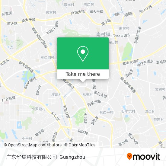 广东华集科技有限公司 map