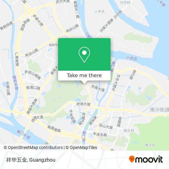 祥华五金 map