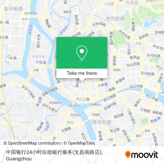 中国银行24小时自助银行服务(文昌南路店) map