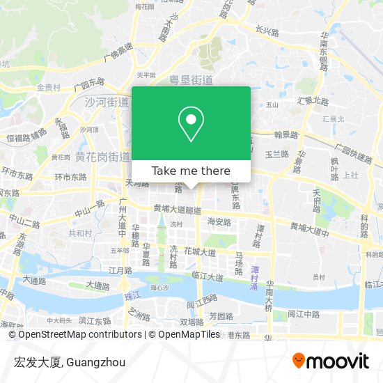 宏发大厦 map