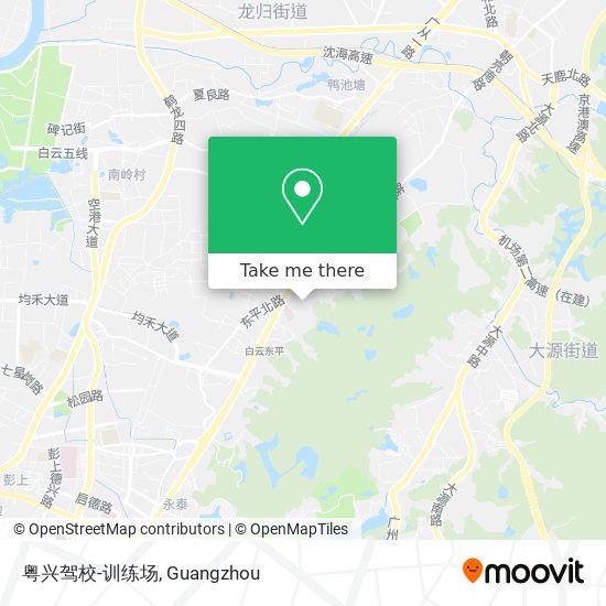 粤兴驾校-训练场 map