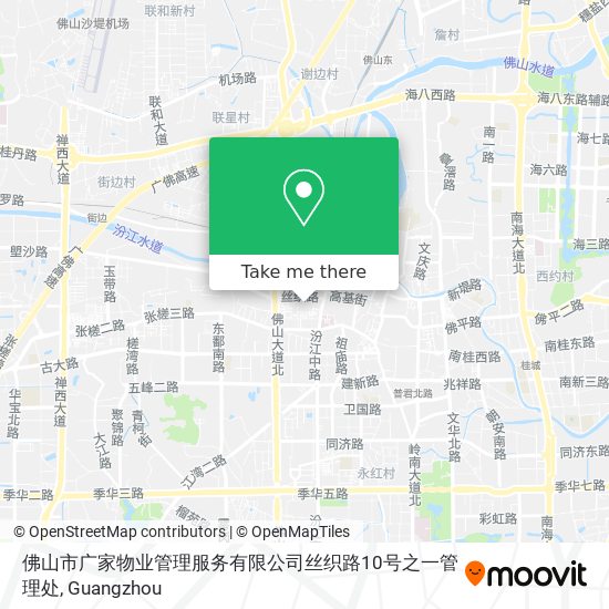佛山市广家物业管理服务有限公司丝织路10号之一管理处 map