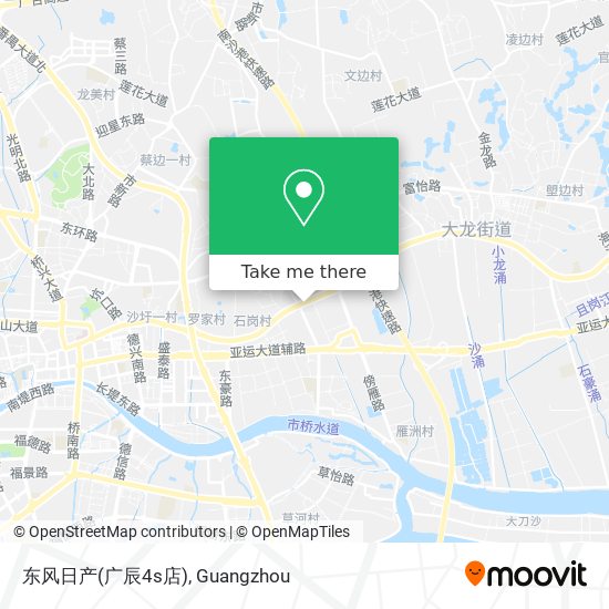 东风日产(广辰4s店) map