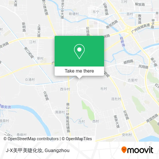 J-X美甲美睫化妆 map