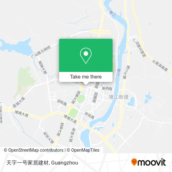 天字一号家居建材 map