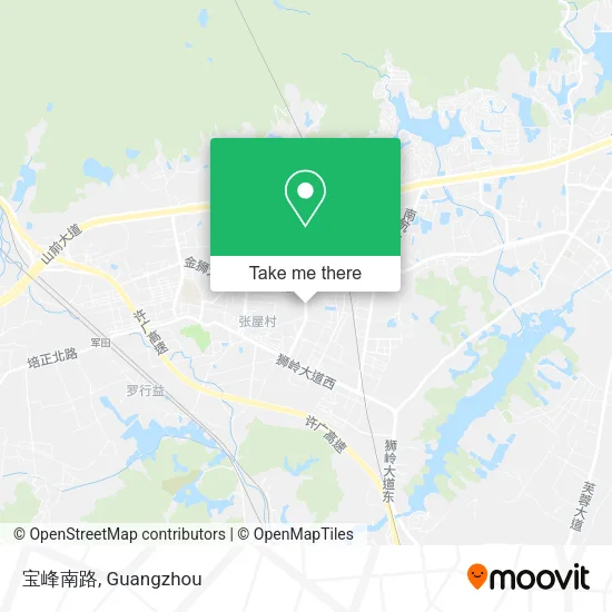 宝峰南路 map