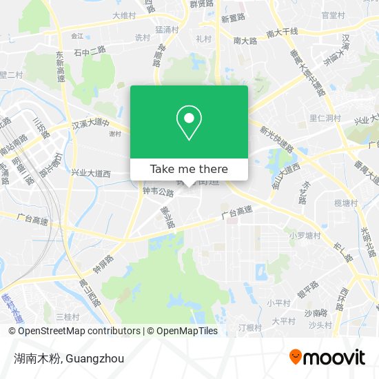 湖南木粉 map
