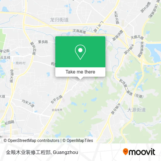金顺木业装修工程部 map