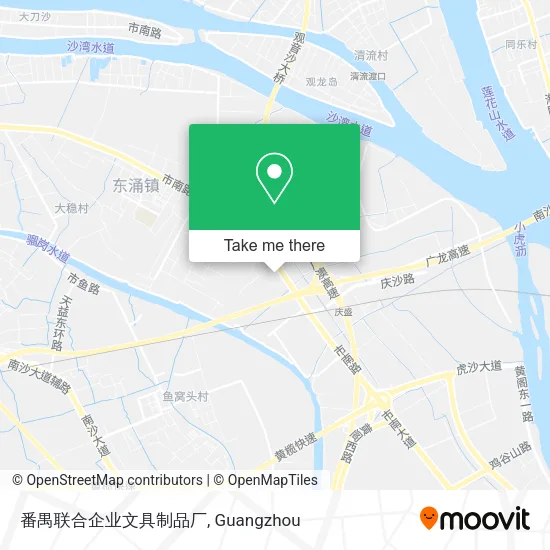 番禺联合企业文具制品厂 map