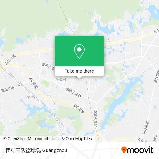 团结三队篮球场 map