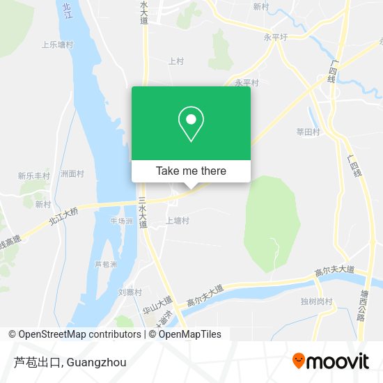 芦苞出口 map
