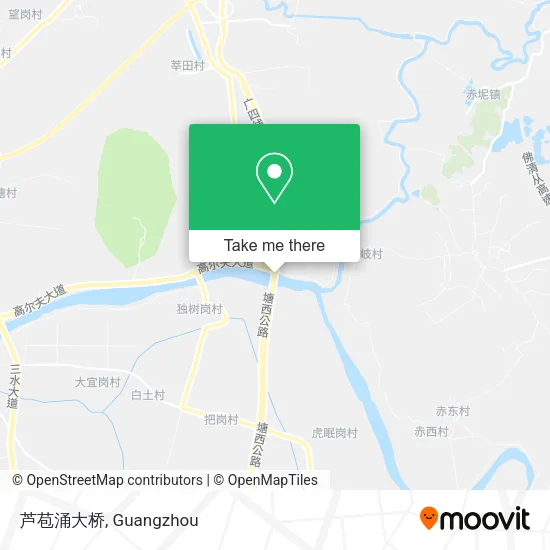 芦苞涌大桥 map
