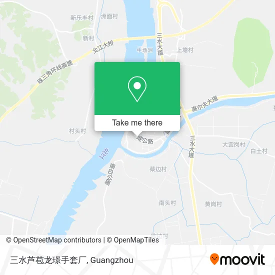 三水芦苞龙璟手套厂 map