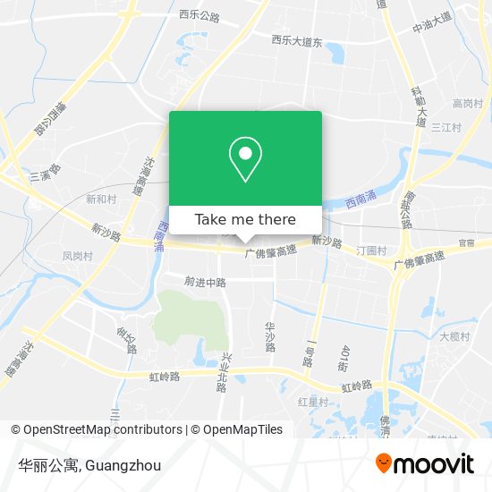 华丽公寓 map