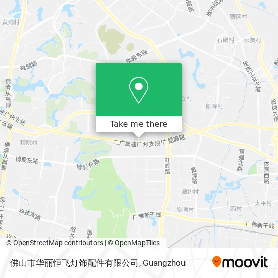 佛山市华丽恒飞灯饰配件有限公司 map