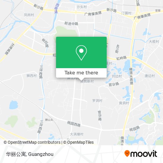 华丽公寓 map