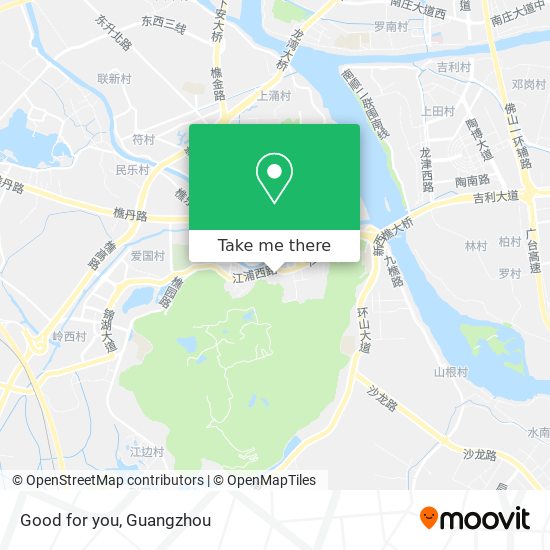 Good for you map