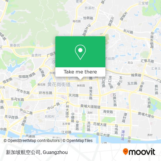 新加坡航空公司 map