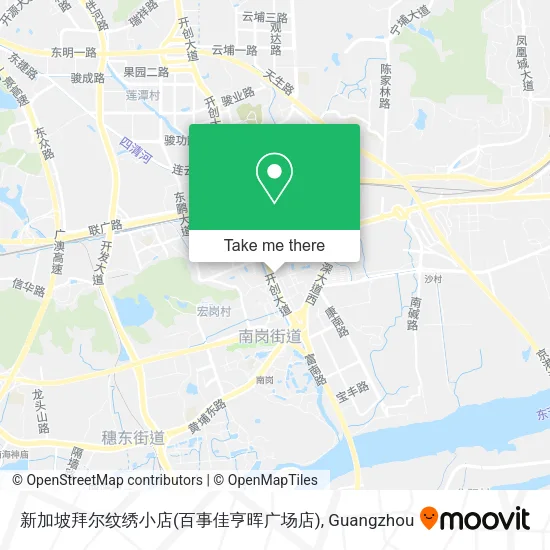 新加坡拜尔纹绣小店(百事佳亨晖广场店) map