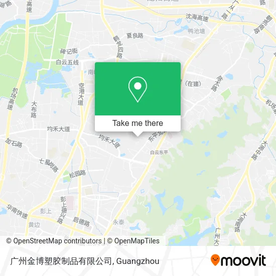 广州金博塑胶制品有限公司 map