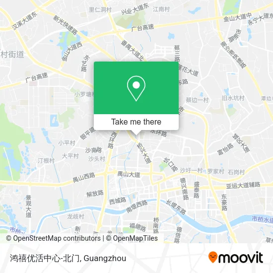 鸿禧优活中心-北门 map