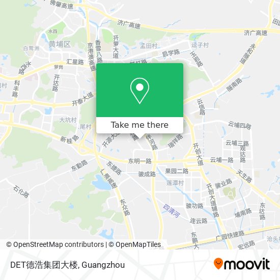 DET德浩集团大楼 map