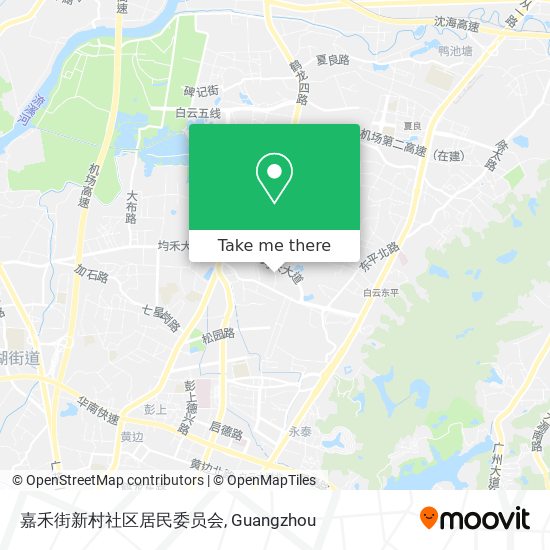 嘉禾街新村社区居民委员会 map