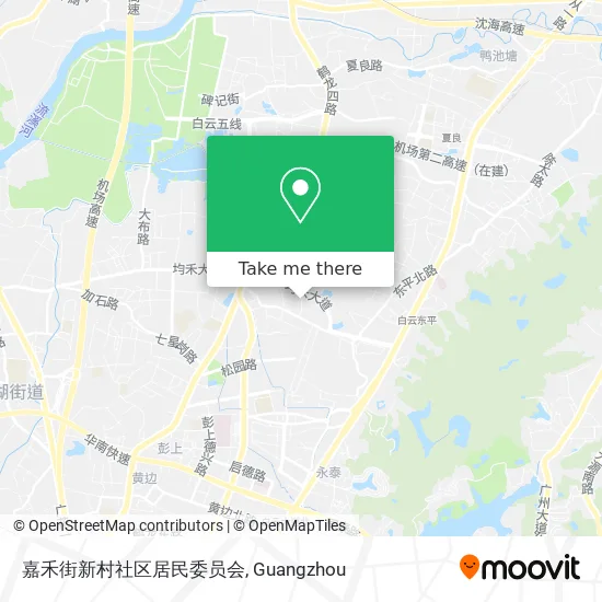 嘉禾街新村社区居民委员会 map