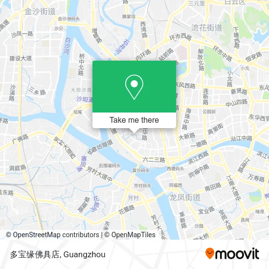 多宝缘佛具店 map